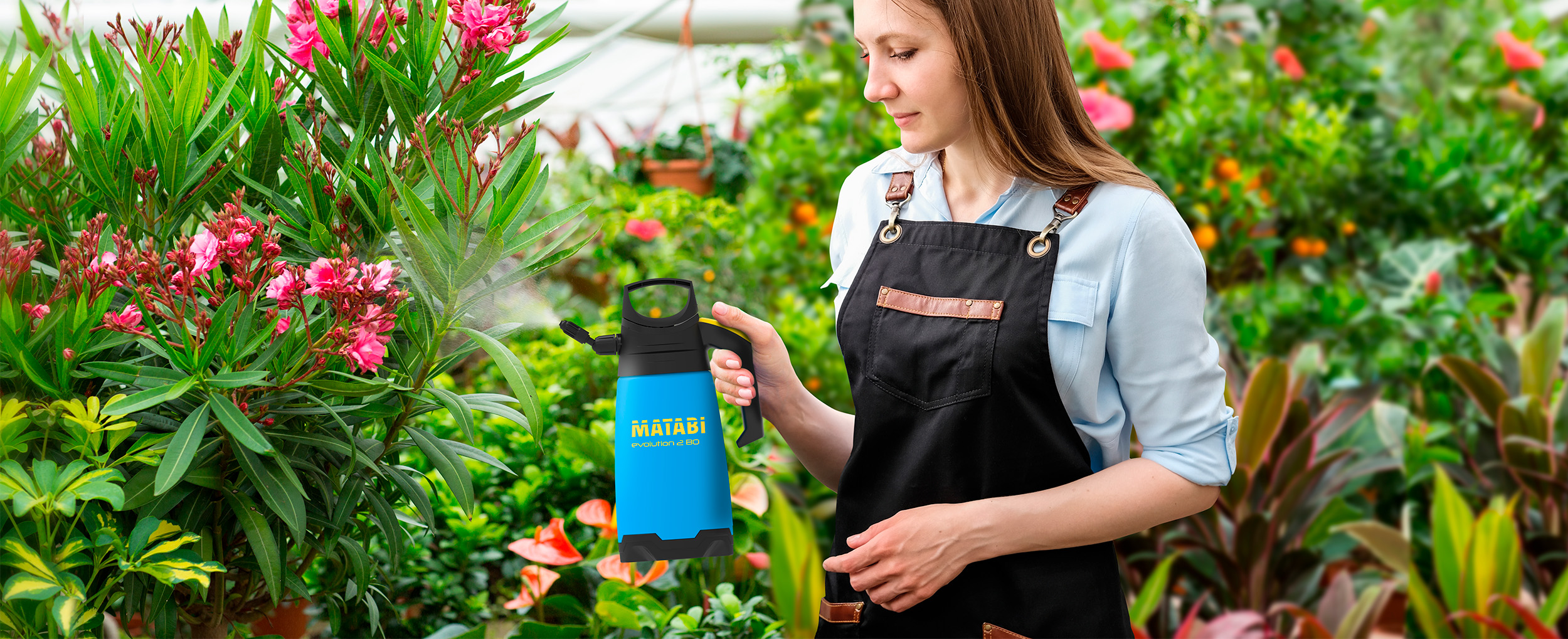 Pulverizador Matabi Evolution 2 BO para huerta y jardinería