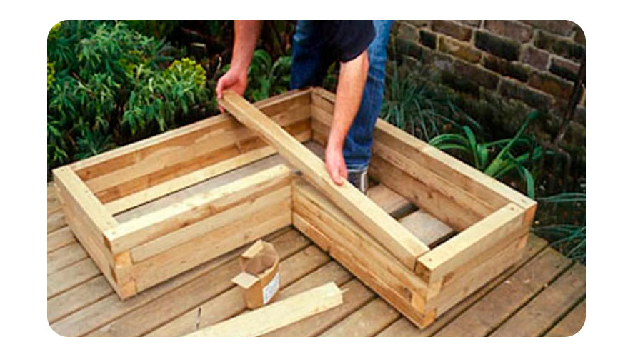construire un bac en bois