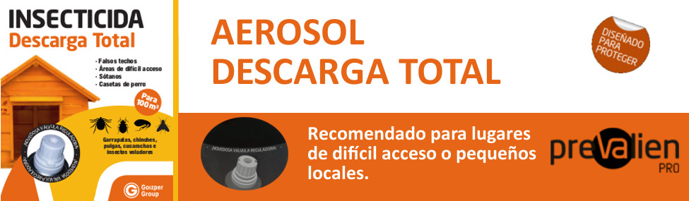 Aerosol Insecticida Descarga Total