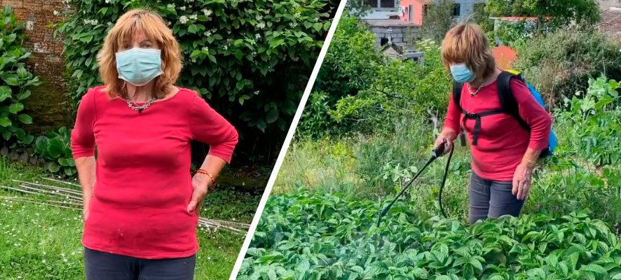 Mujer agricultora