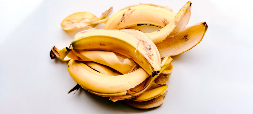 Engrais avec peau de banane